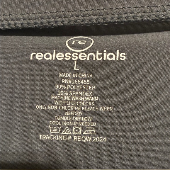 Essentials Silver Long Sleeve Top - Picture 2 of 3